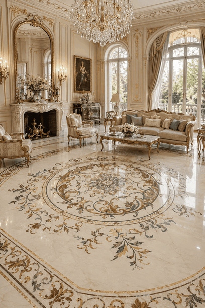 European Marble Flooring Design