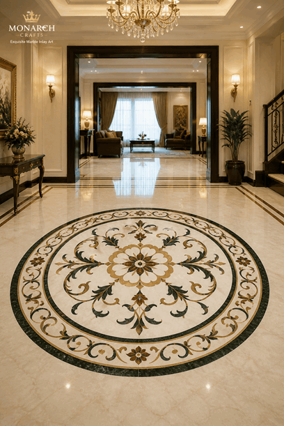 Florence Marble Medallion