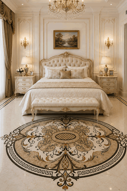 Majestic Fleur Medallion